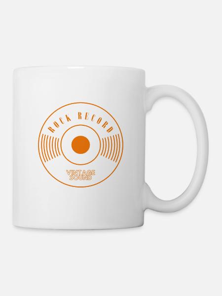 Rock record - Mug - white