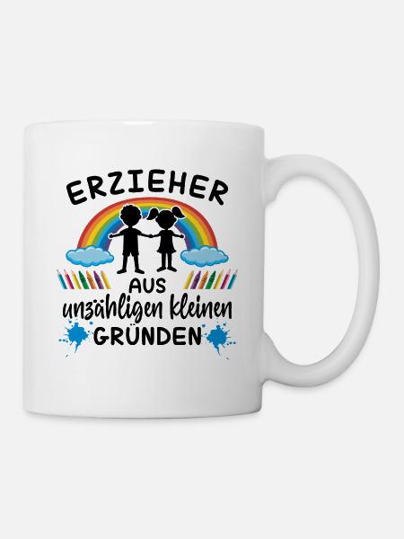 Erzieher aus unzähligen kleinen Gründen - Kinder - Tasse - Weiß