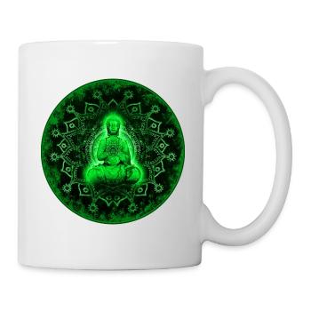 Buddha - Tasse - Weiß - Rechts