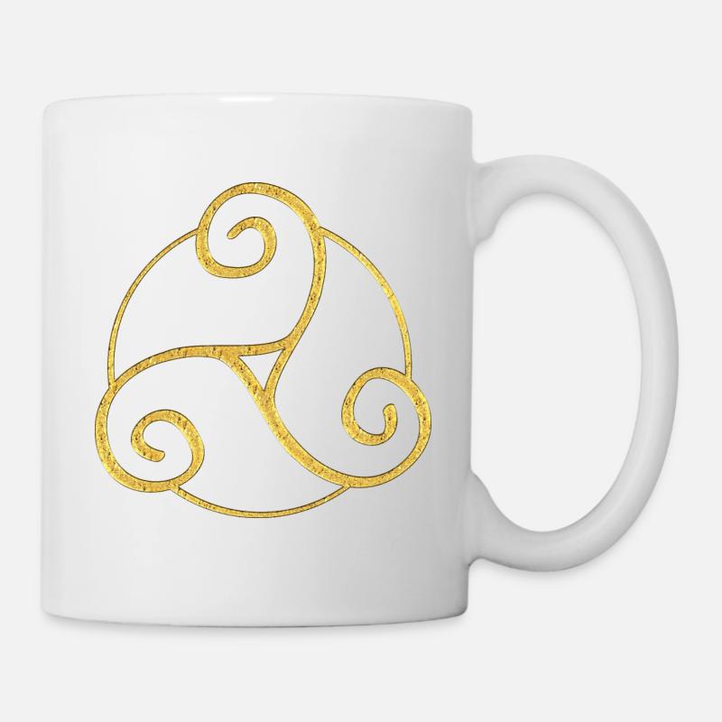 Triskele - Symbole celtique 3 - Mug blanc - blanc