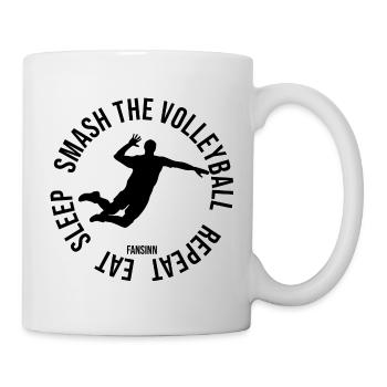 Beach Volleyball Volleyball Team - Mug - white - Right