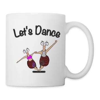Let's Dance - Tasse - Weiß - Rechts