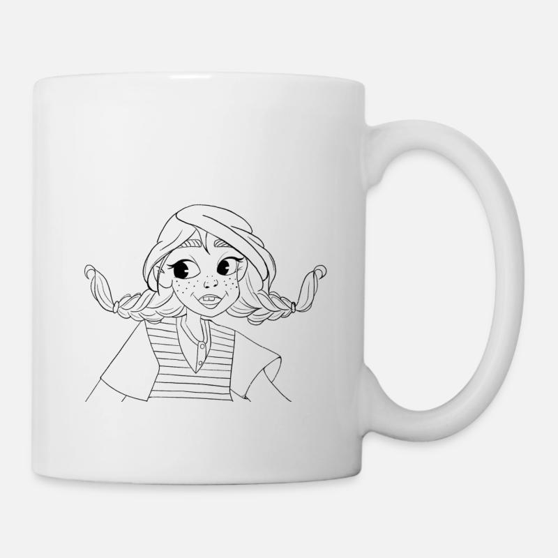 Freche Püppa - Tasse - Weiß