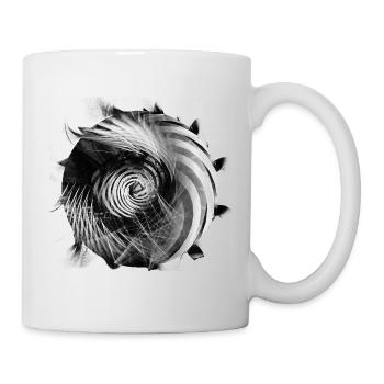 Abstract Black Hole - Mug - white - Right