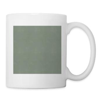 Lightly Textured Plain Light Sage - Mug - white - Right