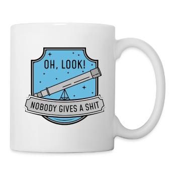 Nobody Gives A Shit - Mug - white - Right