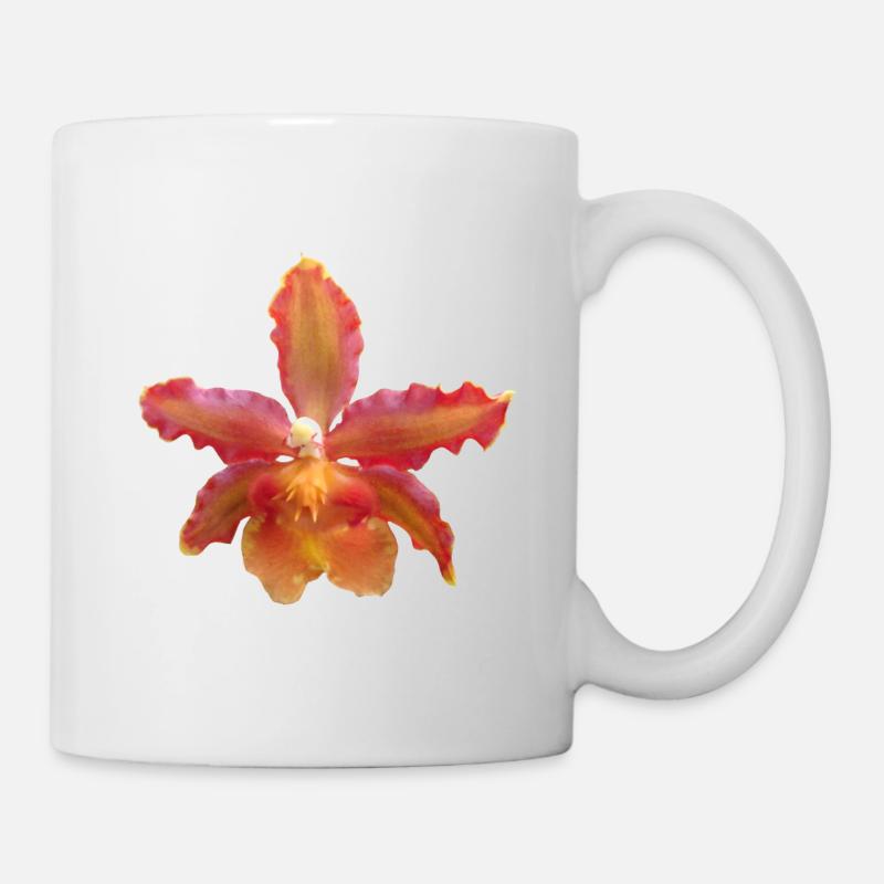 Orchid Flower, Orchid Vine, Orchid Flower - Mug - white