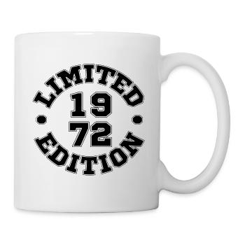 EDITION LIMITÉE 1972 - ANNIVERSAIRE - LIMITÉE - Mug blanc - blanc - Droite