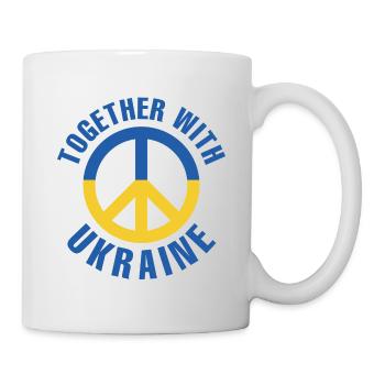 Together With Ukraine - Mug - white - Right