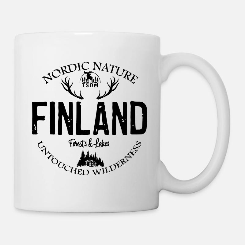 Nordic Nature - Finland - Tasse - Weiß