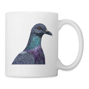Colombe - Mug blanc - blanc - Droite