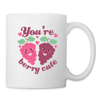 Beere Niedlich - Tasse - Weiß - Rechts