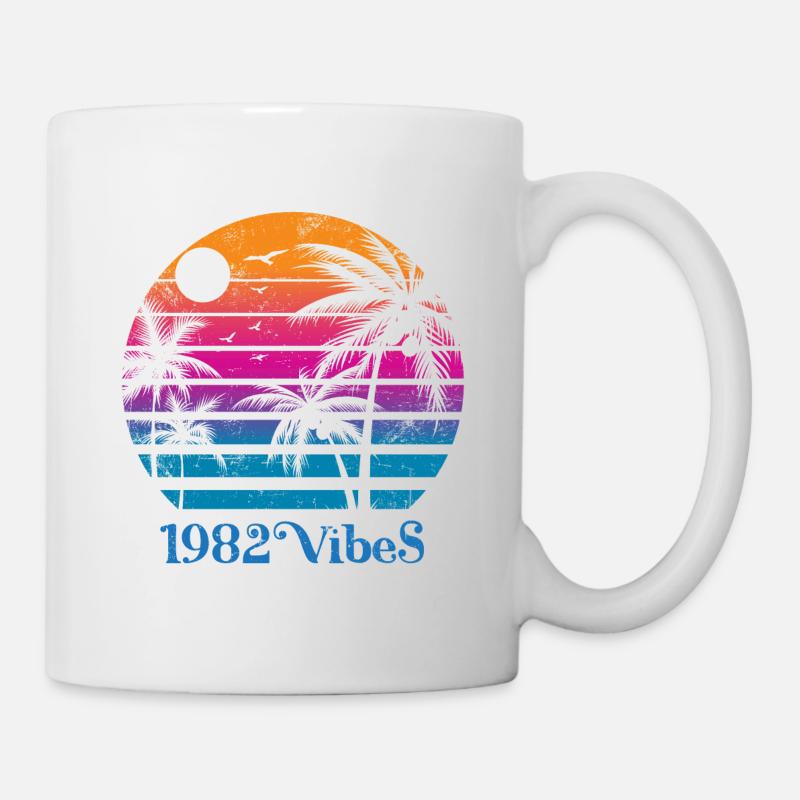 1982 Geburtstag - Tasse - Weiß