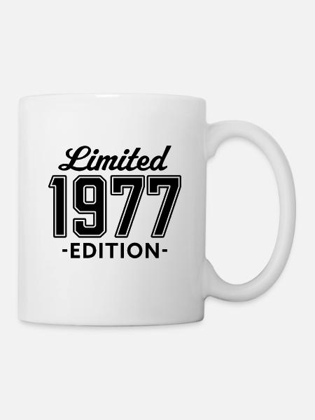 limited edition 1977 - Tasse - Weiß
