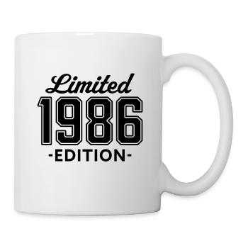 édition limitée 1986 - Mug blanc - blanc - Droite