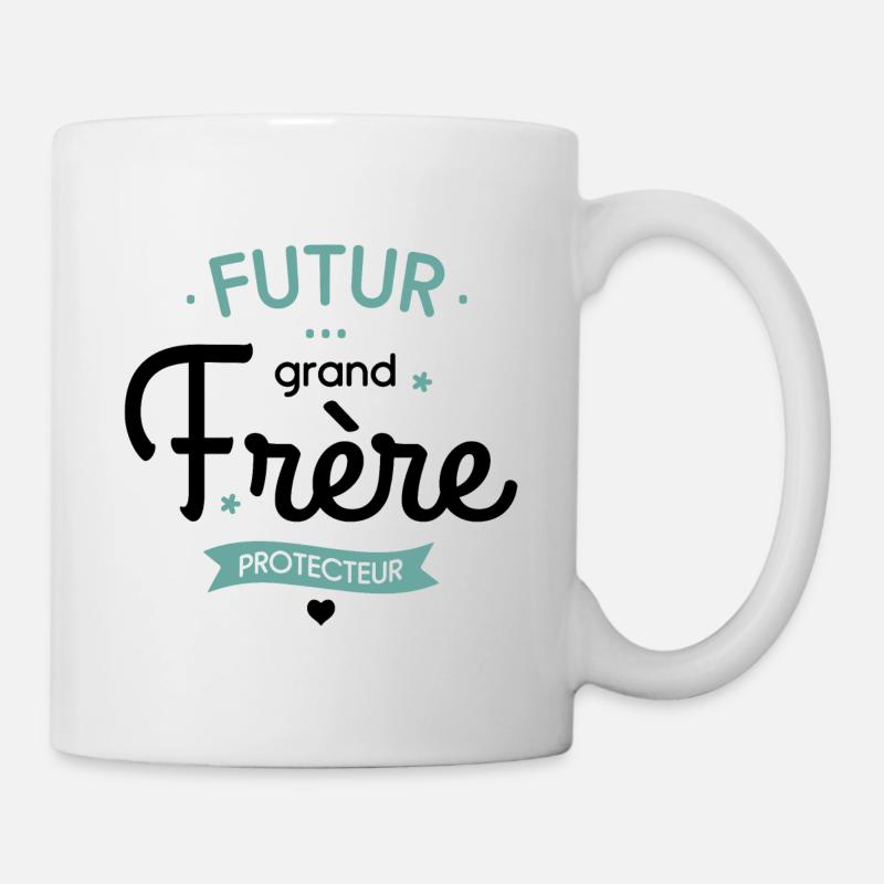 FUTUR GRAND FRÈRE - Cadeau - Mug blanc - blanc