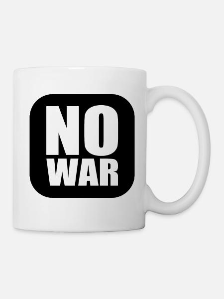 No war - Tasse - Weiß