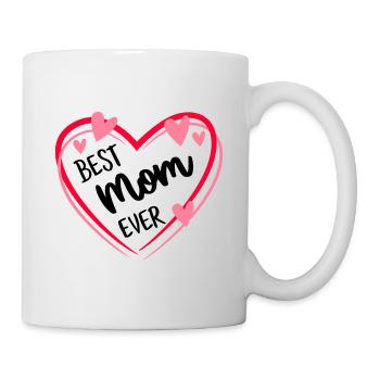 Cadeau de fête des mères pour femmes Meilleure maman de tous les temps - Mug blanc - blanc - Droite