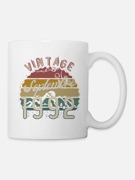 Vintage September 1992 - Mug - white