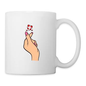Clack of fingers - Savoyard - Mug - white - Right