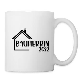 Bauherrin 2022 - Tasse - Weiß - Rechts