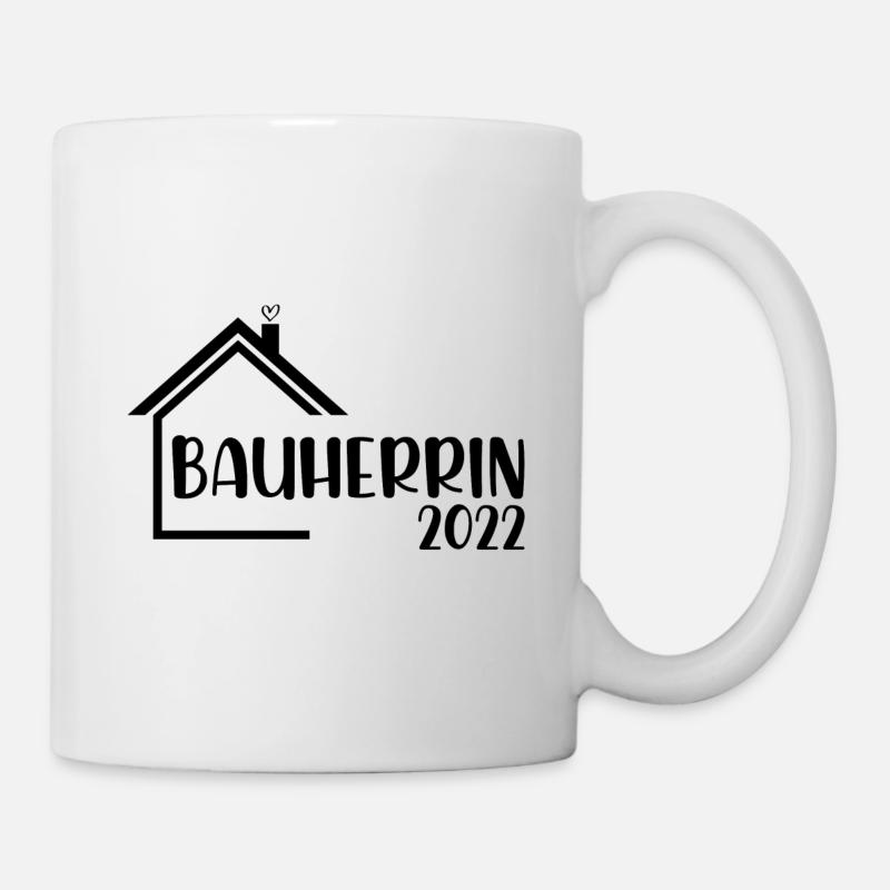 Bauherrin 2022 - Tasse - Weiß