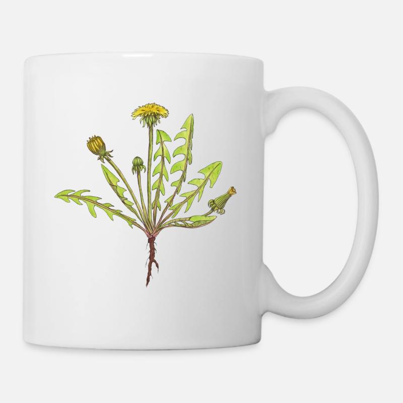 Löwenzahn - Tasse - Weiß