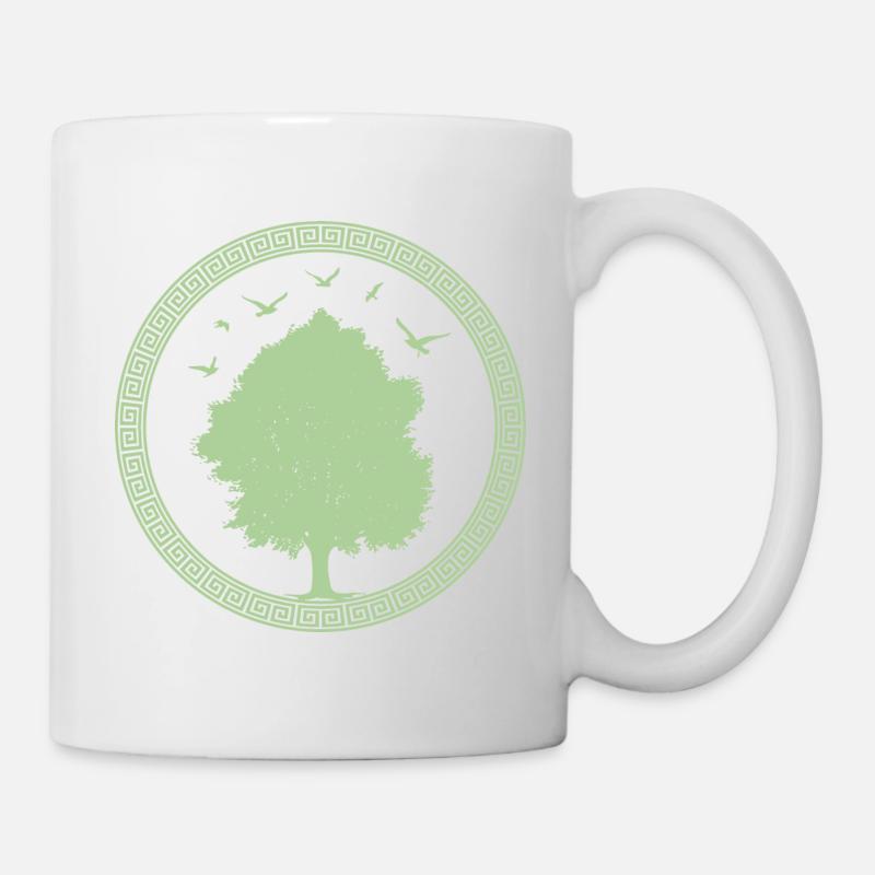 Arbre de Vie - Mug blanc - blanc