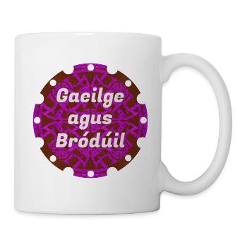 Gaeilge agus Bródúil (Irish and Proud) #2 - Mug - white - Right