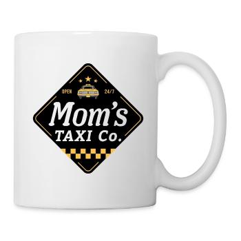 Mütter Taxi Co - Tasse - Weiß - Rechts