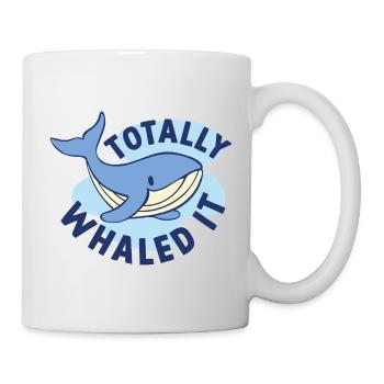 Totally Whaled It - Mug - white - Right