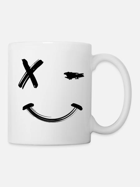 Smile - Mug blanc - blanc