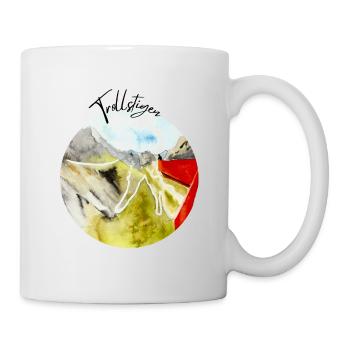 Trollstigen Norway - Mug - white - Right