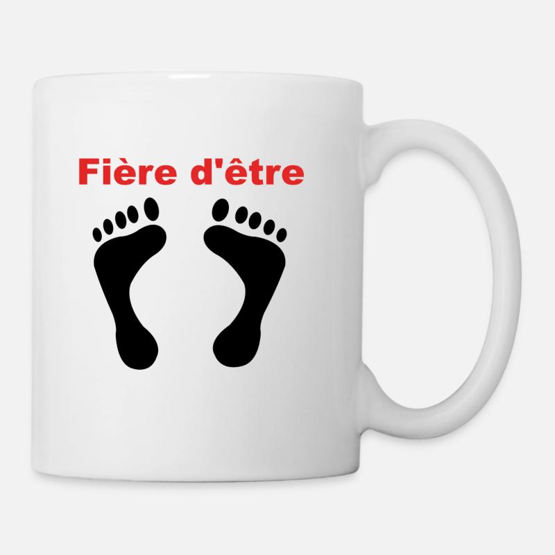 Fière d'être pied-noir - Mug blanc - blanc