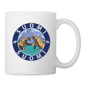 Finlande - Mug blanc - blanc - Droite