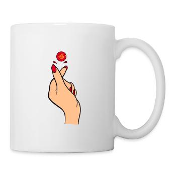 Clack de doigts - Okzitanien - Tasse - Weiß - Rechts