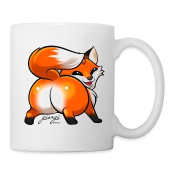 Fox Twerk - Tasse - Weiß - Rechts