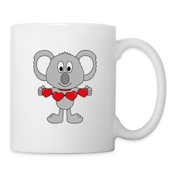 KOALA - TIER - LIEBE - LOVE - KINDER - BABY - Tasse - Weiß - Rechts