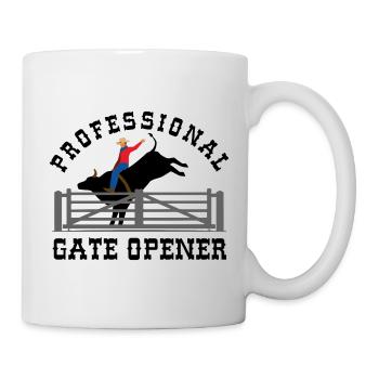 Professioneller Toröffner - Tasse - Weiß - Rechts