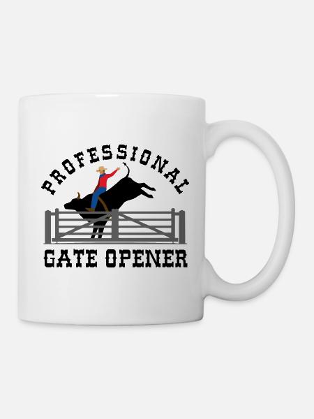 Professioneller Toröffner - Tasse - Weiß
