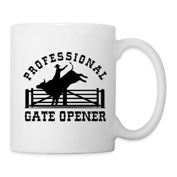 Professioneller Toröffner - Tasse - Weiß - Rechts