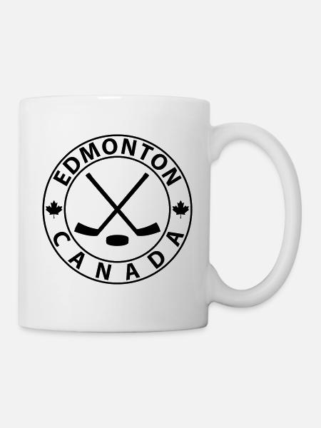 Hockey d’Edmonton - Mug blanc - blanc