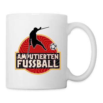 Amputierten Fussball Verein Sport - Tasse - Weiß - Rechts
