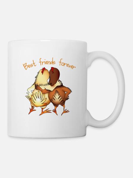 Best Friends Forever - Mug - white