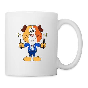 ZAUBERER - ZAUBERN - MAGIER - MEERSCHWEINCHEN - Tasse - Weiß - Rechts