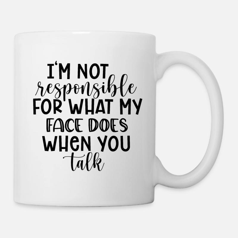 Im not responsible - Tasse - Weiß