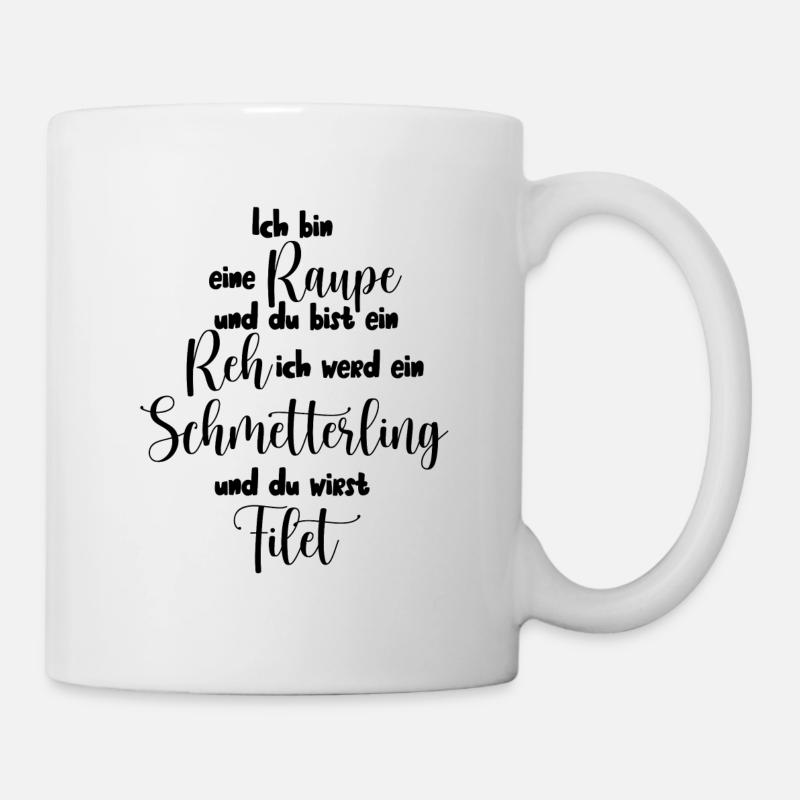 Metamorphosen - Tasse - Weiß