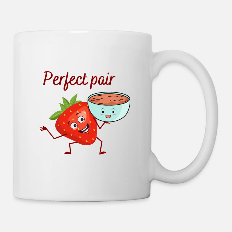 Perfektes Paar - Tasse - Weiß