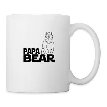 Papa bear - Papa bear - Mug - white - Right