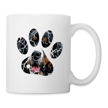 Bouvier bernois - Mug blanc - blanc - Droite